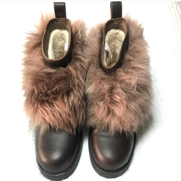 New UGG W Otelia Lether Boots - Picture 6 of 8